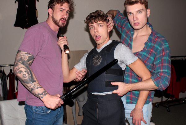 Covering the laws ass with cum whos in charge now? jack valor, caden dior, evan jordie