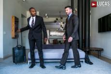 Billy santoro rides lawrence portlands big black cock (2018)