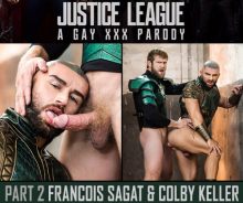 Justice league a gay xxx parody part 2 ? colby keller, francois sagat (2017)