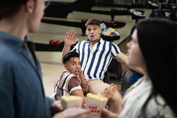 Bowling alley fuckdown malik delgaty angel santana