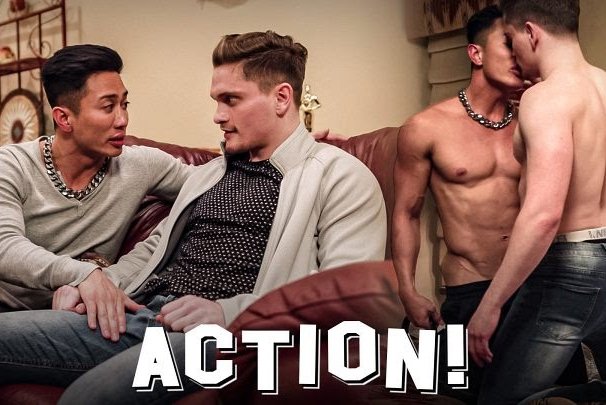 Action! jkab ethan dale jay tee bareback