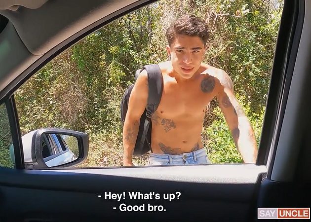 Latin leche numero 228 the hitchhiker cain gomez, robert bareback
