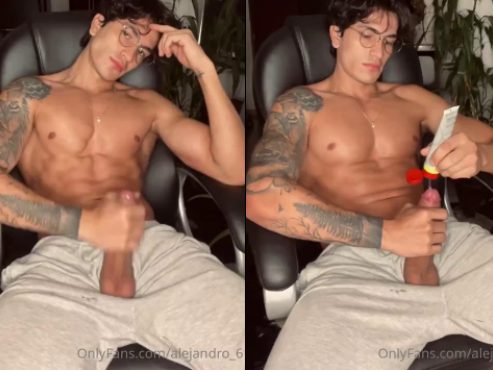 Alejandro pino (hotalex6) ? shoots out a hot load!